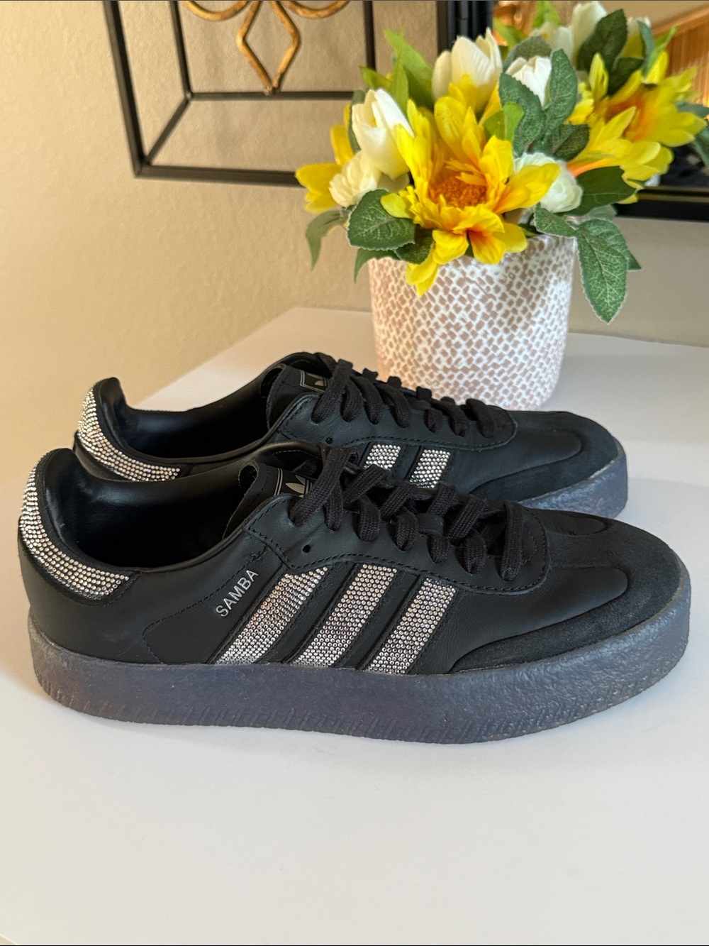 ADIDAS ORIGINALS SAMBAE CASUAL SHOES - Picture 4 of 14